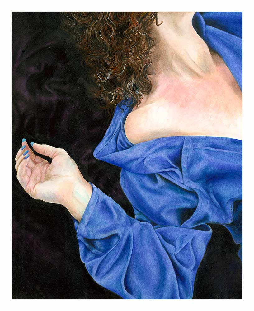 Acrylic painting on Arches