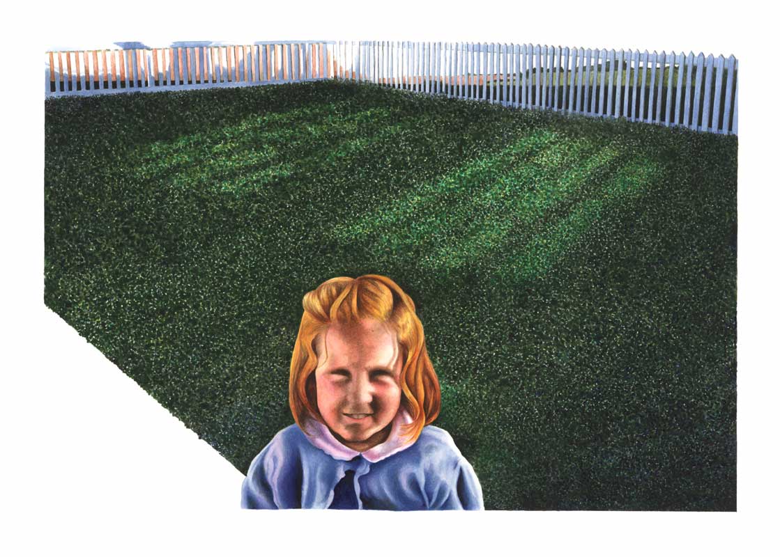 Acrylic painting on Arches