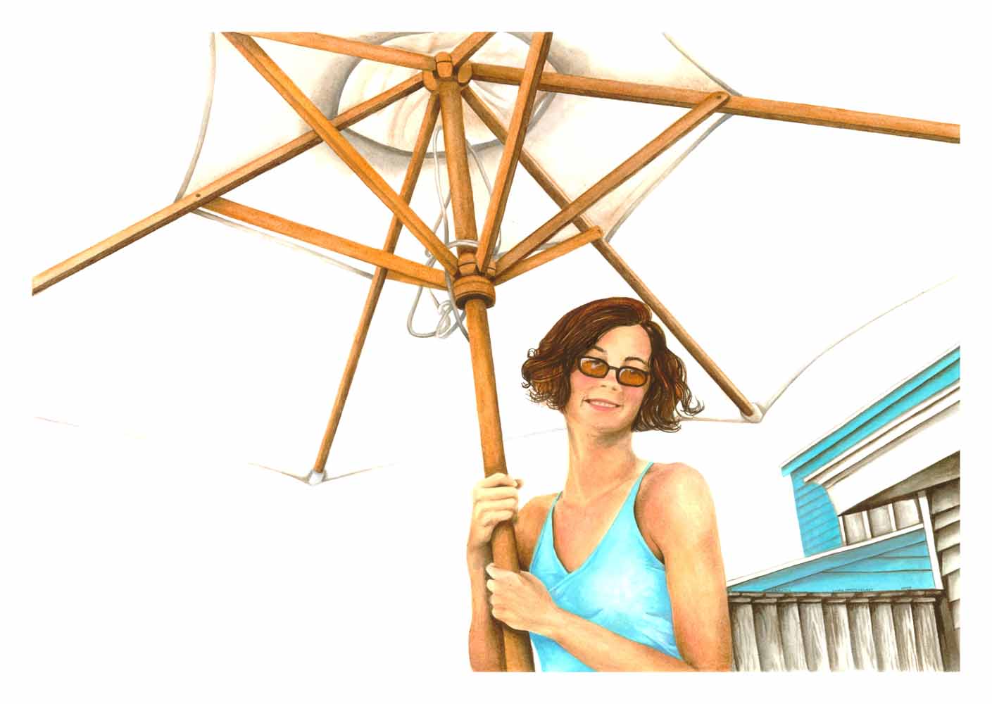 Acrylic painting on Arches