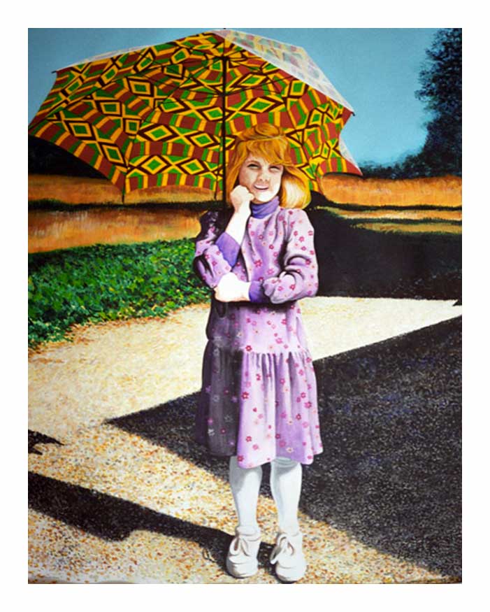 Acrylic painting on Arches