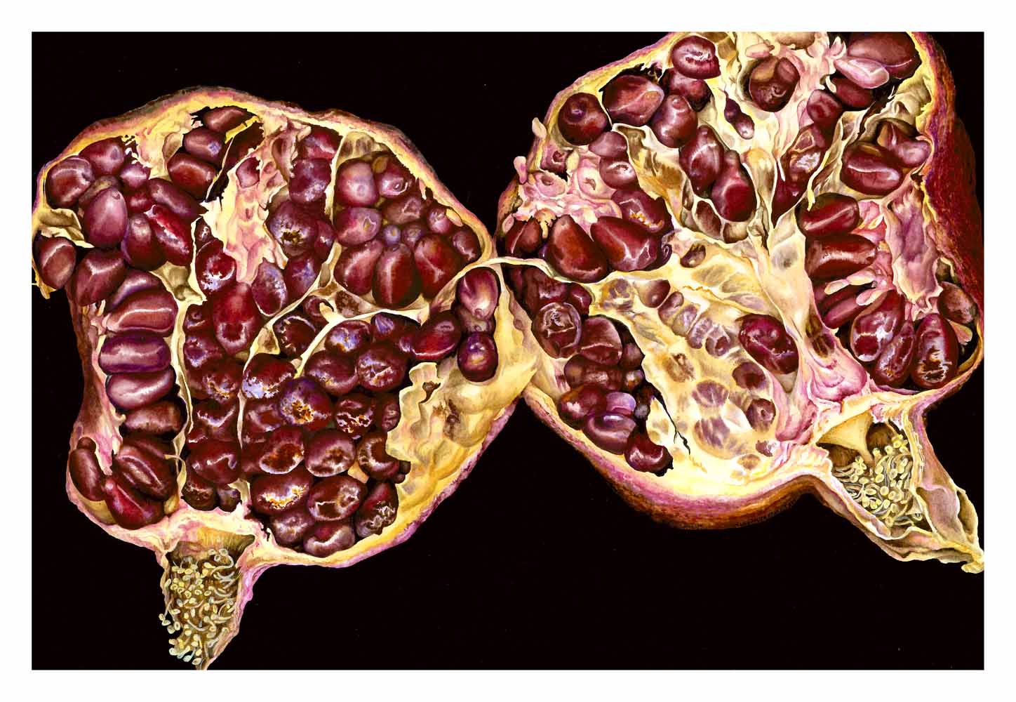 Acrylic painting on Arches