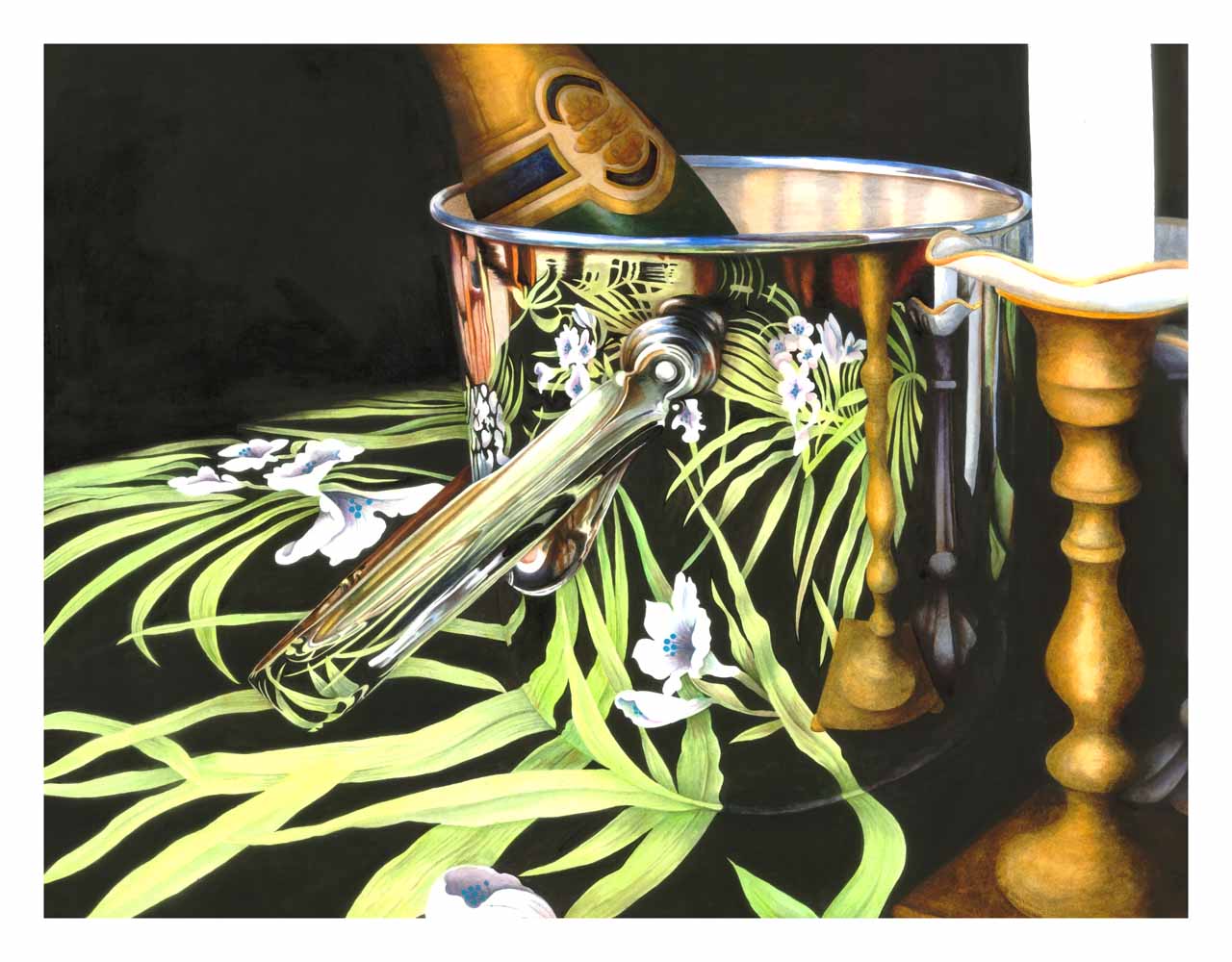 Acrylic painting on Arches