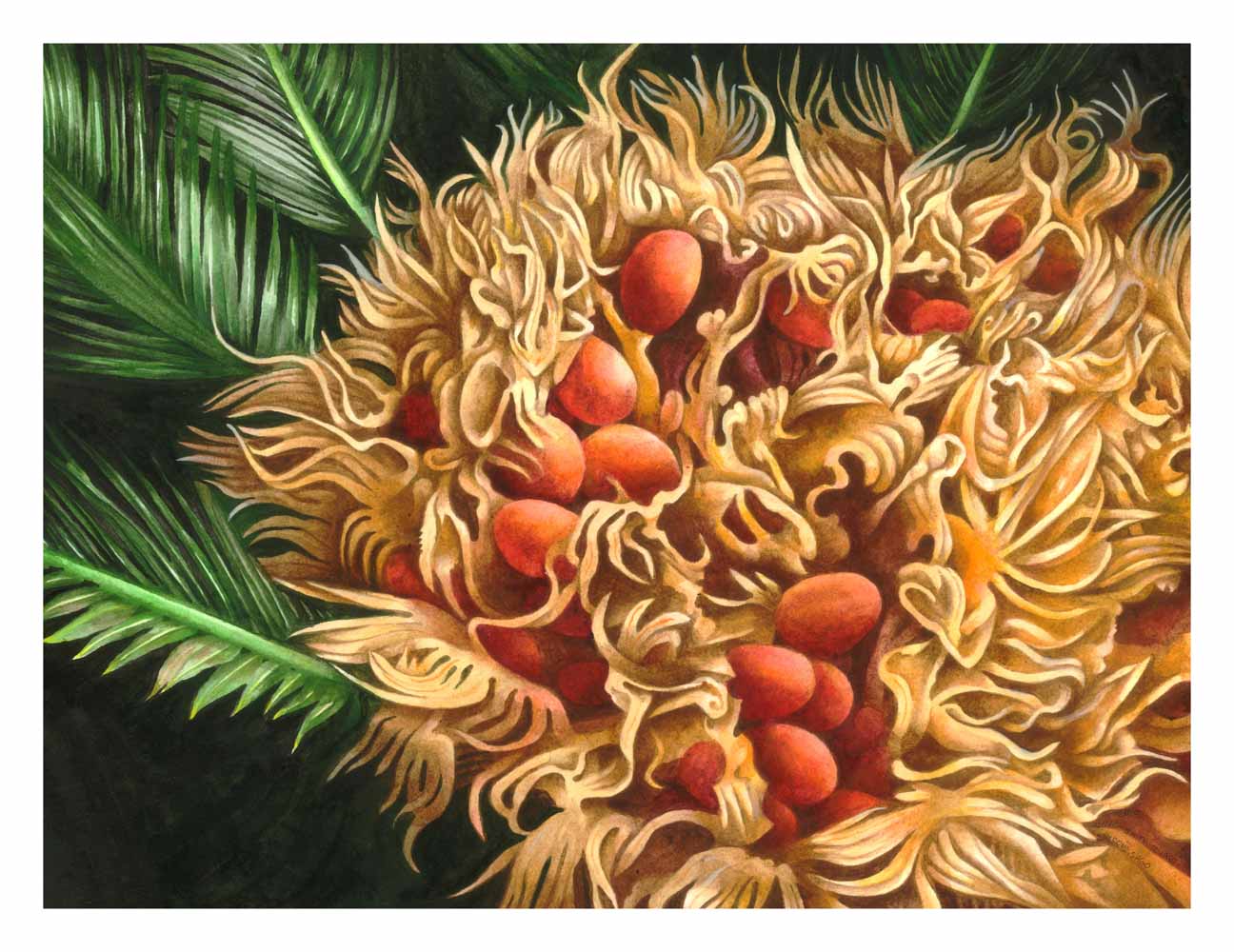 Acrylic painting on Arches